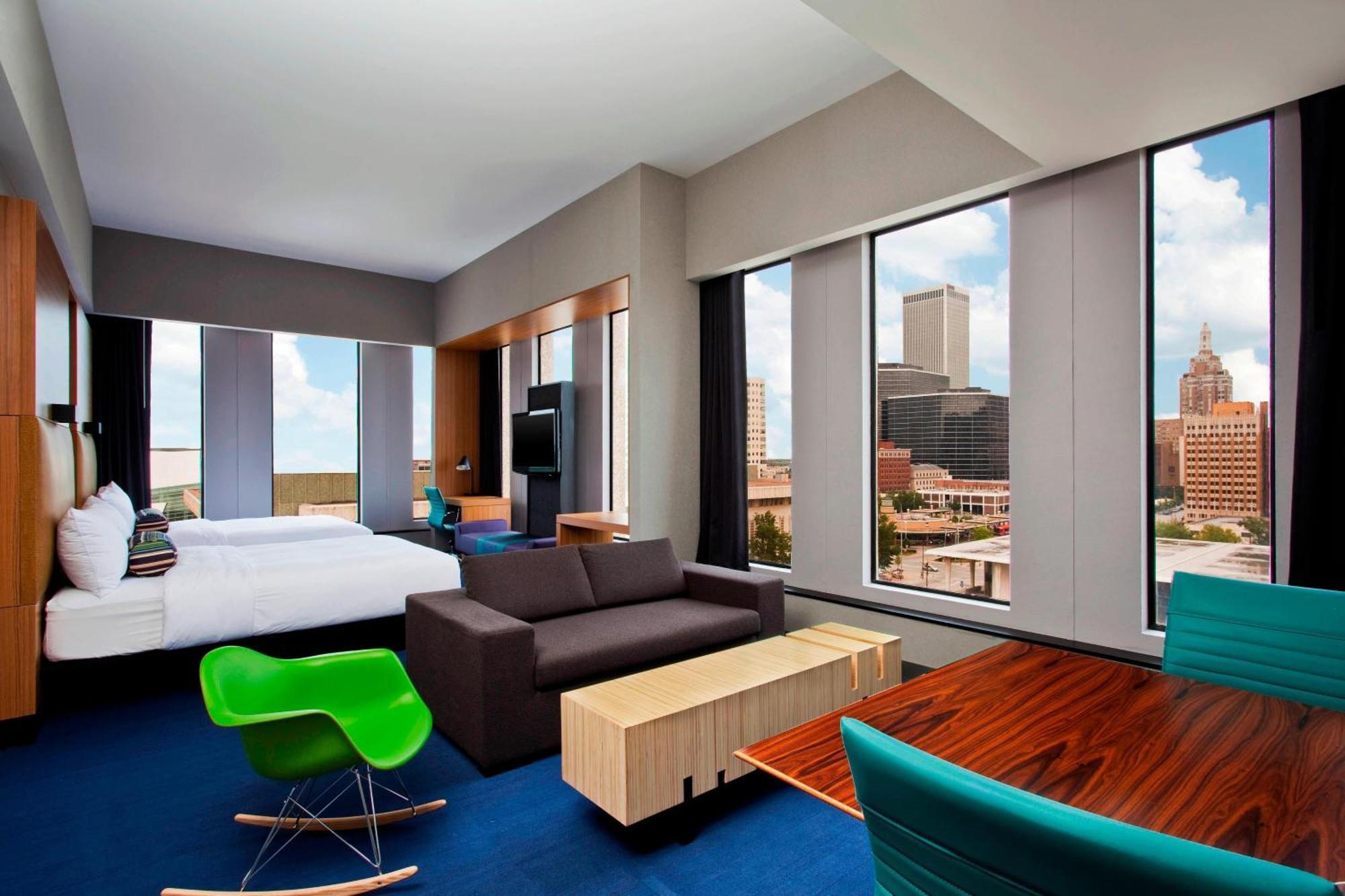 Hotel Aloft Tulsa Downtown Exteriér fotografie