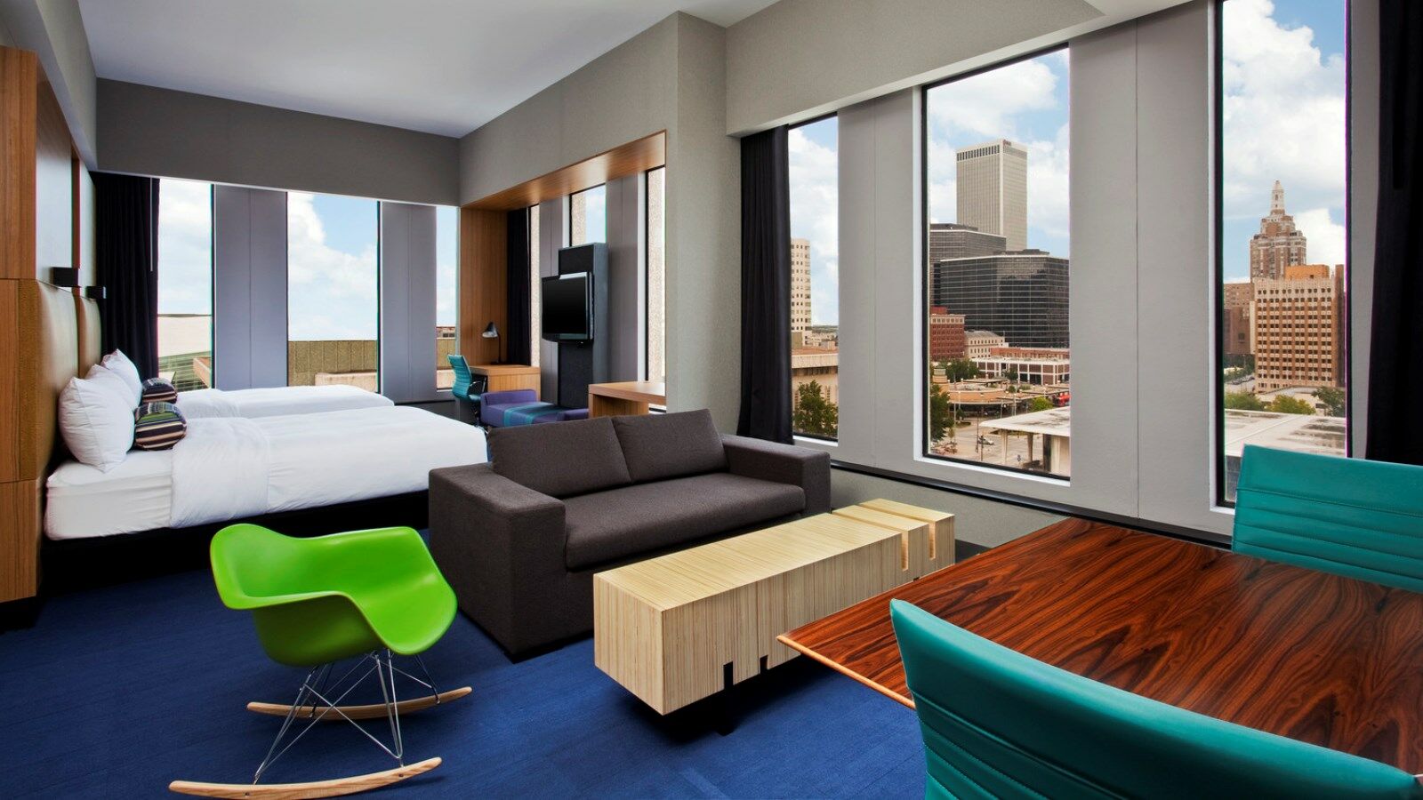 Hotel Aloft Tulsa Downtown Exteriér fotografie