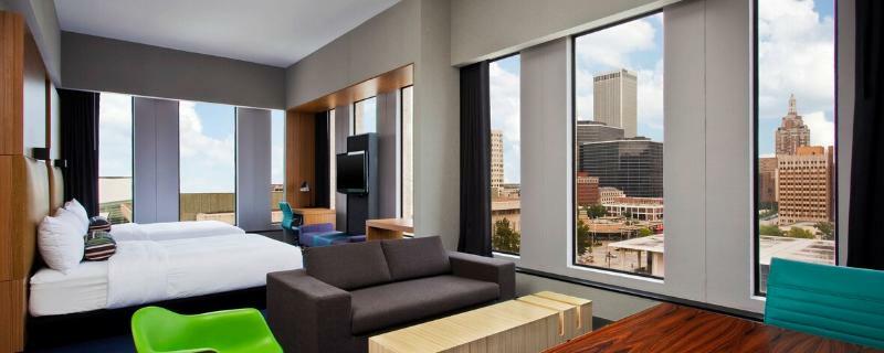 Hotel Aloft Tulsa Downtown Exteriér fotografie